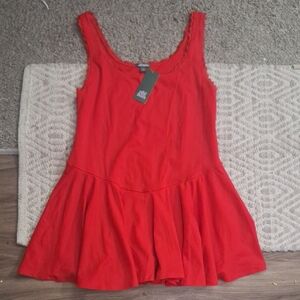 Wild Fable Scarlet Sleeveless Dress